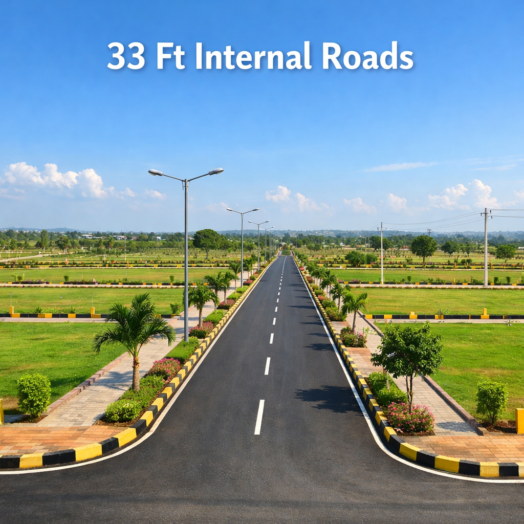 vedhasrrrcounty | open plots on srisailam highway hyderabad