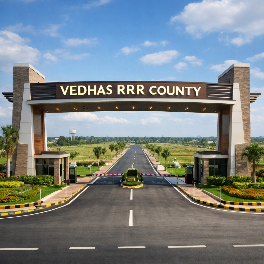 vedhasrrrcounty | open plots on srisailam highway hyderabad