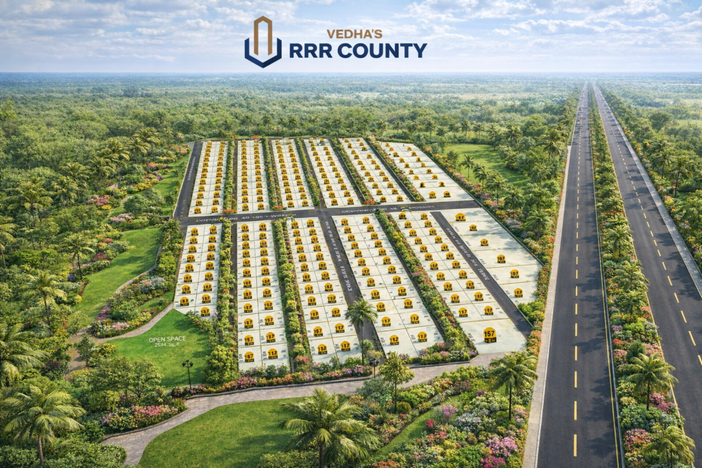 vedhasrrrcounty | open plots on srisailam highway Hyderabad