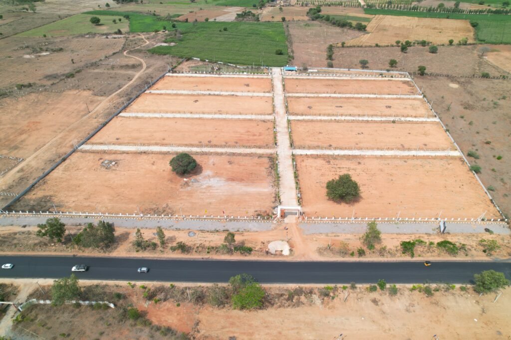 open plots on srisailam highway hyderabad Vedhas RRR County