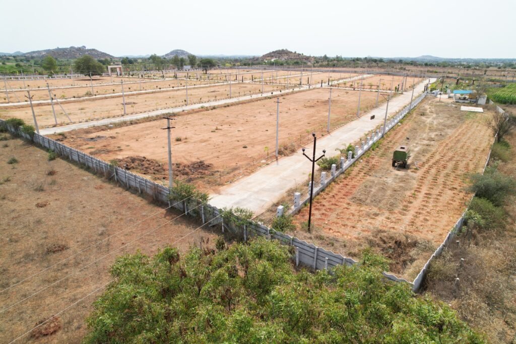 open plots on srisailam highway hyderabad Vedhas RRR County