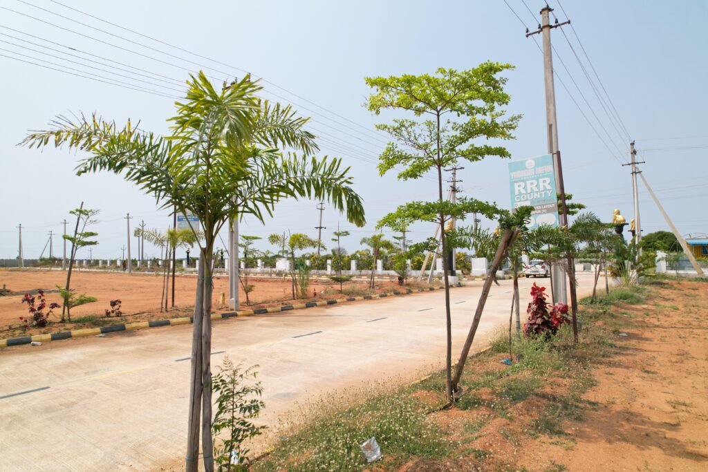 open plots on srisailam highway hyderabad Vedhas RRR County